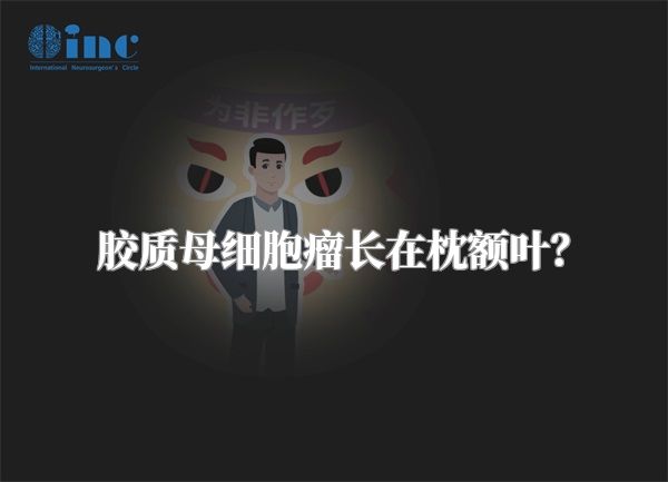 胶质母细胞瘤长在枕额叶？
