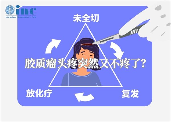 胶质瘤头疼突然又不疼了？
