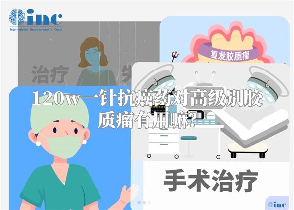 120w一针抗癌药对高级别胶质瘤有用嘛？
