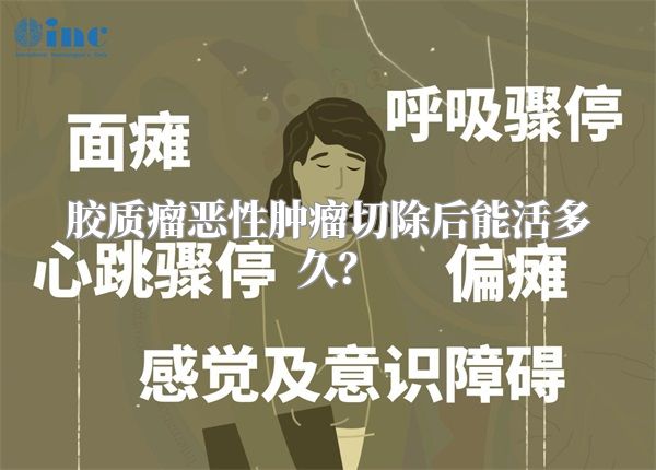 胶质瘤恶性肿瘤切除后能活多久？