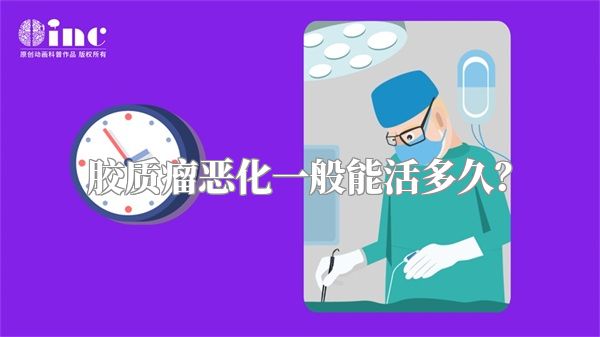 胶质瘤恶化一般能活多久？