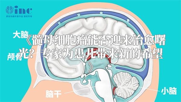 《髓母细胞瘤能否迎来治愈曙光？专家为患儿带来新的希望》