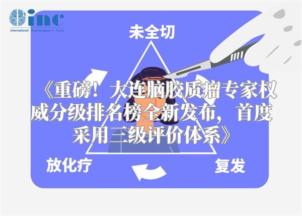 《重磅！大连脑胶质瘤专家权威分级排名榜全新发布，首度采用三级评价体系》