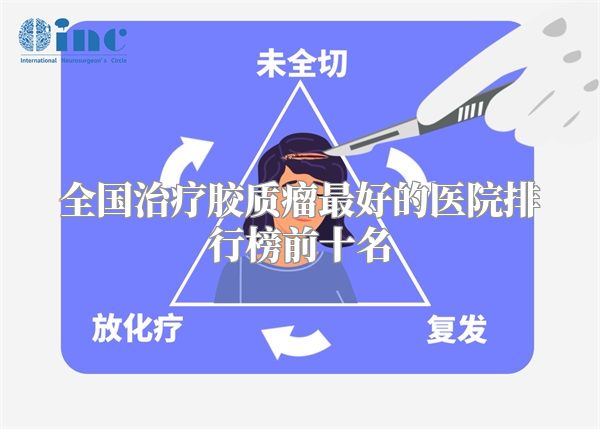 全国治疗胶质瘤最好的医院排行榜前十名