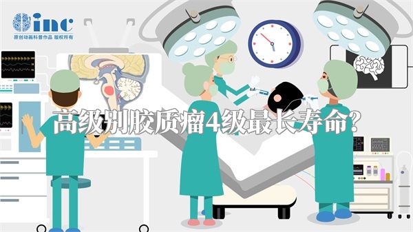 高级别胶质瘤4级最长寿命？