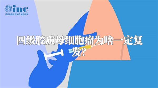 四级胶质母细胞瘤为啥一定复发？
