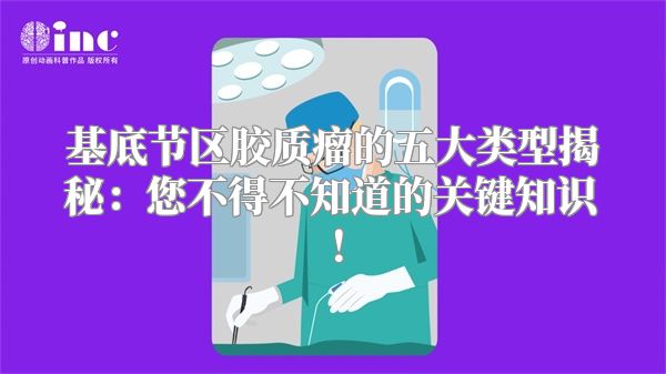 基底节区胶质瘤的五大类型揭秘：您不得不知道的关键知识！