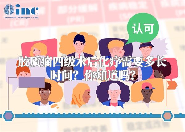 胶质瘤四级术后化疗需要多长时间？你知道吗？