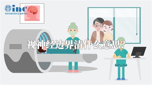 视神经边界清什么意思？