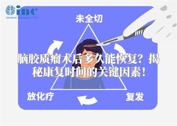 脑胶质瘤术后多久能恢复？揭秘康复时间的关键因素！