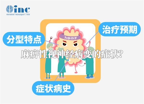 麻痹性视神经病变的症状？