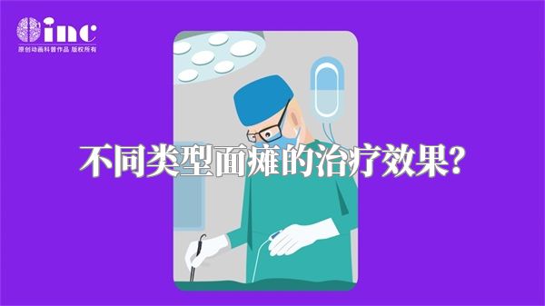不同类型面瘫的治疗效果？
