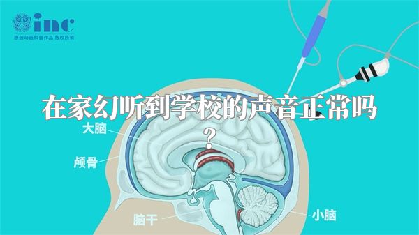 在家幻听到学校的声音正常吗？