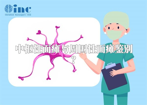 中枢性面瘫与周围性面瘫鉴别？
