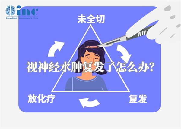 视神经水肿复发了怎么办？