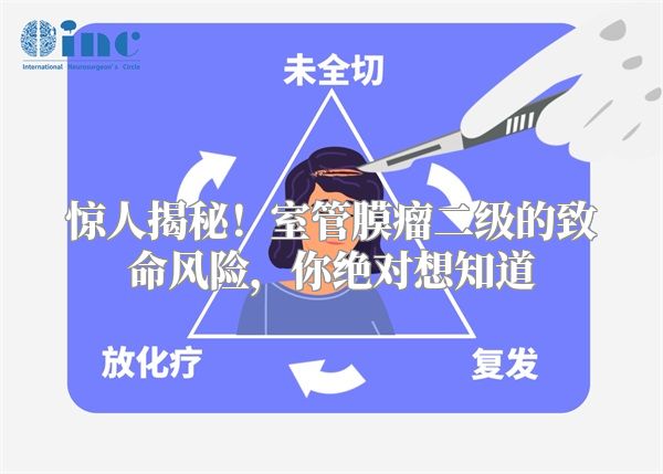 惊人揭秘！室管膜瘤二级的致命风险，你绝对想知道